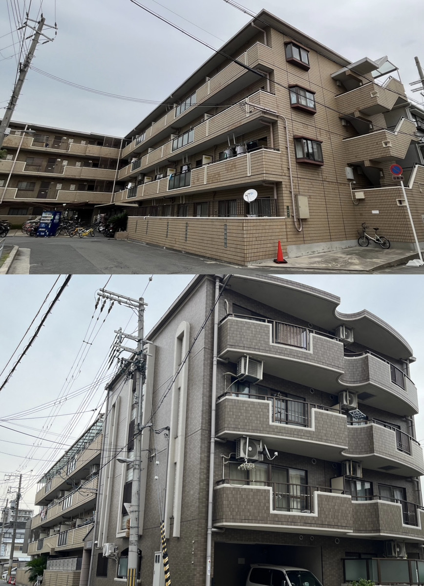 大阪市・土地約300坪の二棟バルク収益物件